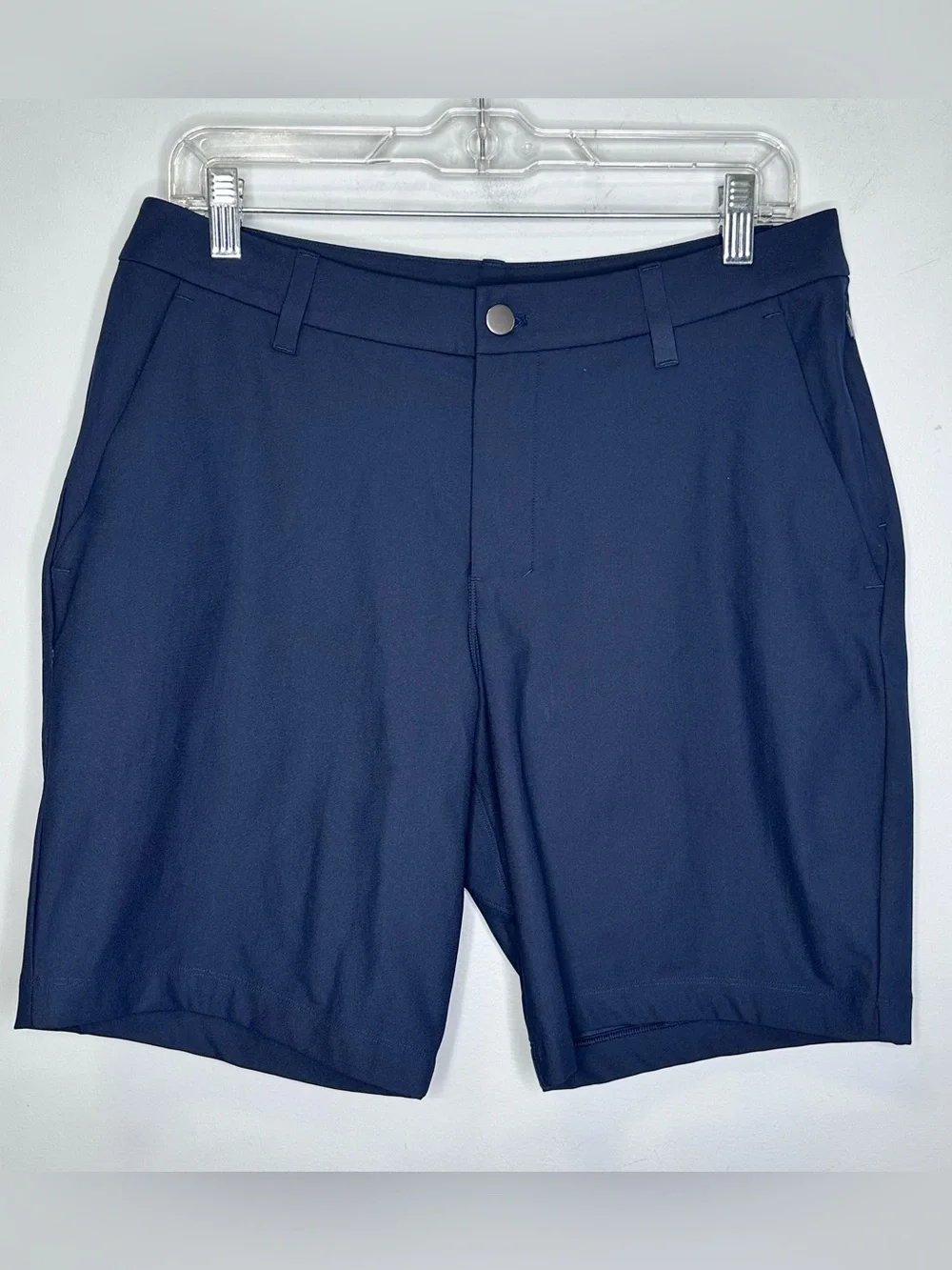 Lululemon Men’s ABC Classic Fit Stretch Shorts 9”Inseam Warpstreme Navy